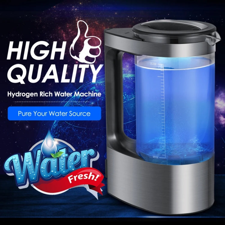 2L Heating Constant Temperature Hydrogen-Rich Water Machine Micro-electrolysis Water Kettle, EU Plug, EU Plug