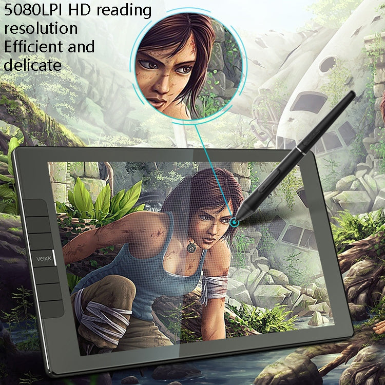 VEIKK VK1200 Digital Screen Hand Drawing Screen Electronic Painting Board, VK1200