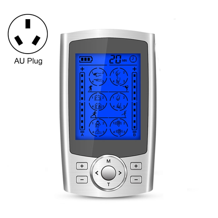 24-Mode Digital Electronic Pulse Massager Intelligent Whole Body Physical Therapy Meridian Massager, US Plug, EU Plug, AU Plug, UK Plug
