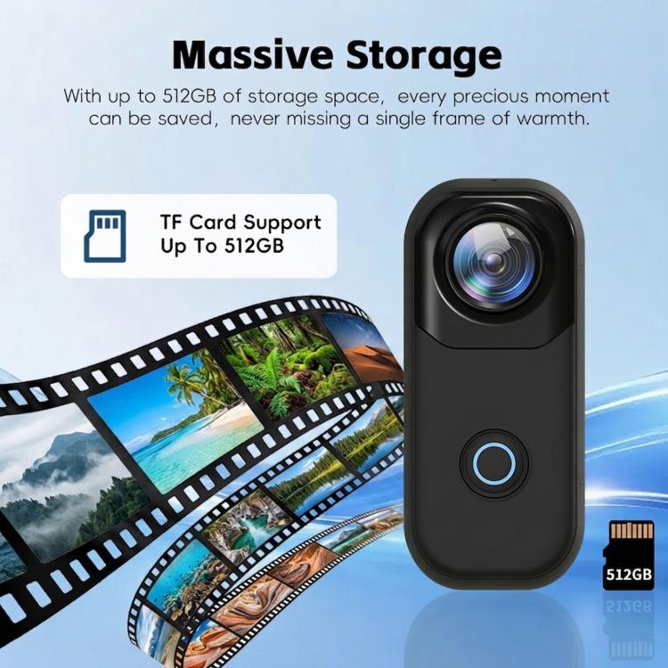 4K WIFI HD Recorder Thumb Action Camera, MZ01