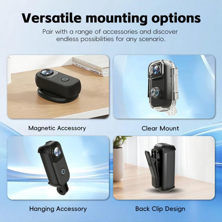 4K WIFI HD Recorder Thumb Action Camera, MZ01