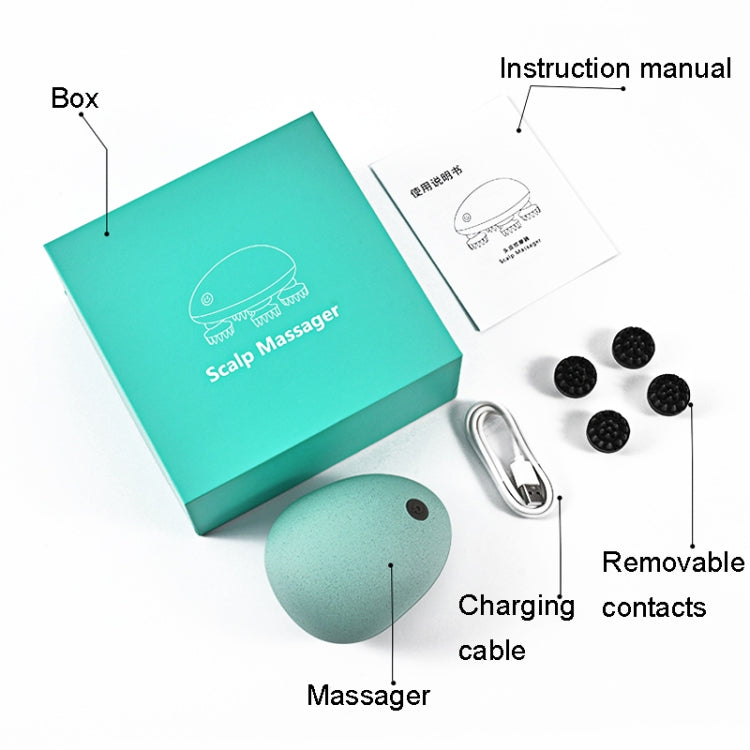 Mini Electric Head Massage, Mini White, Mini Blue, Mini Silver