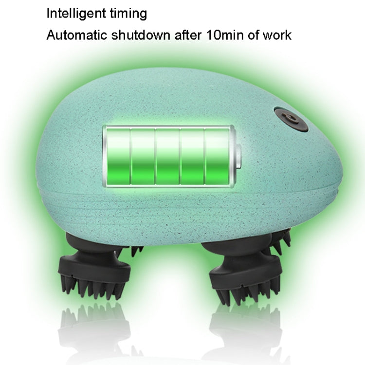 Mini Electric Head Massage, Mini White, Mini Blue, Mini Silver