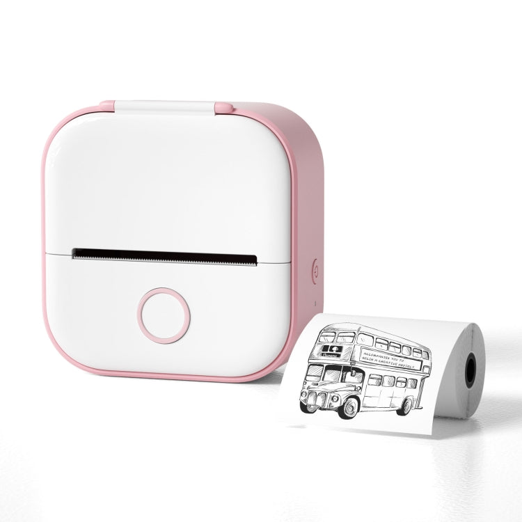 Phomemo T02 Standard Error Mini Pocket Small Portable Bluetooth Phone Photo Label Thermal Printer, Standard
