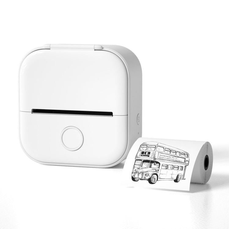 Phomemo T02 Standard Error Mini Pocket Small Portable Bluetooth Phone Photo Label Thermal Printer, Standard