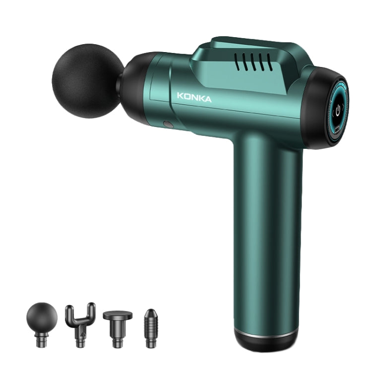 Konka 6 Speed Intelligent Fascia Gauge Muscle Relaxation Massager With 4 Massage Heads