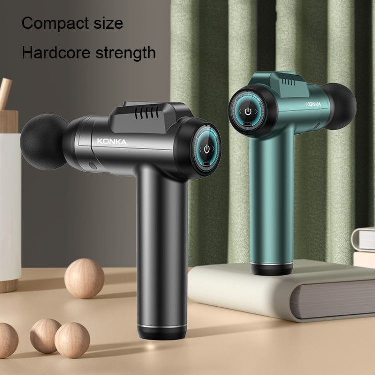 Konka 6 Speed Intelligent Fascia Gauge Muscle Relaxation Massager With 4 Massage Heads
