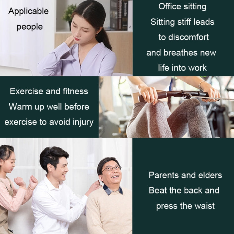 Konka 6 Speed Intelligent Fascia Gauge Muscle Relaxation Massager With 4 Massage Heads