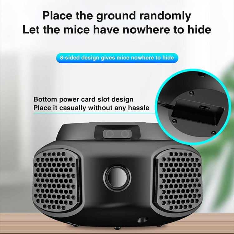 219 Intelligent Ultrasonic Multi-dimensional Frequency Conversion Home Indoor Mouse Repeller