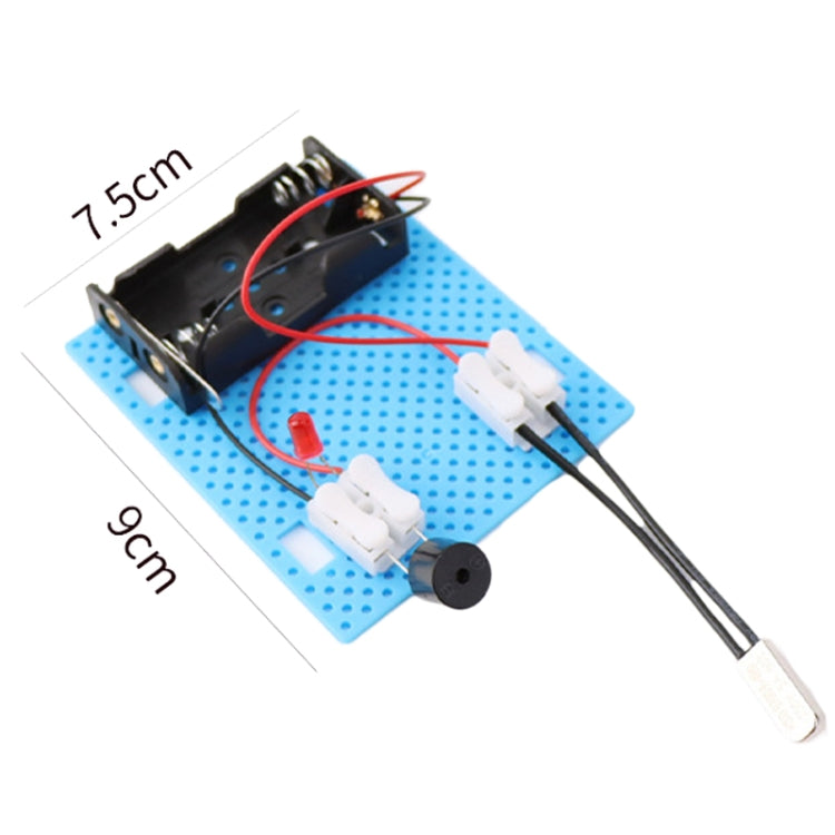 Fire Alarm Science Technology Teaching Aid DIY Experiment Material Kit Children Puzzle Invention, Fire Alarm