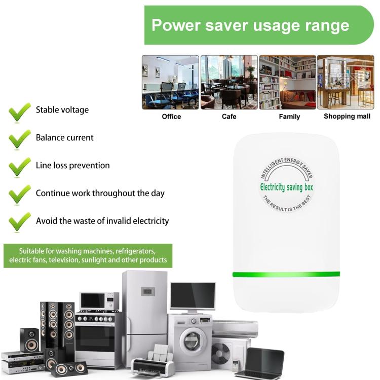 SD008 Smart Home Energy Saver Portable Safety Power Saving Box, EU Plug, US Plug, UK Plug, AU Plug