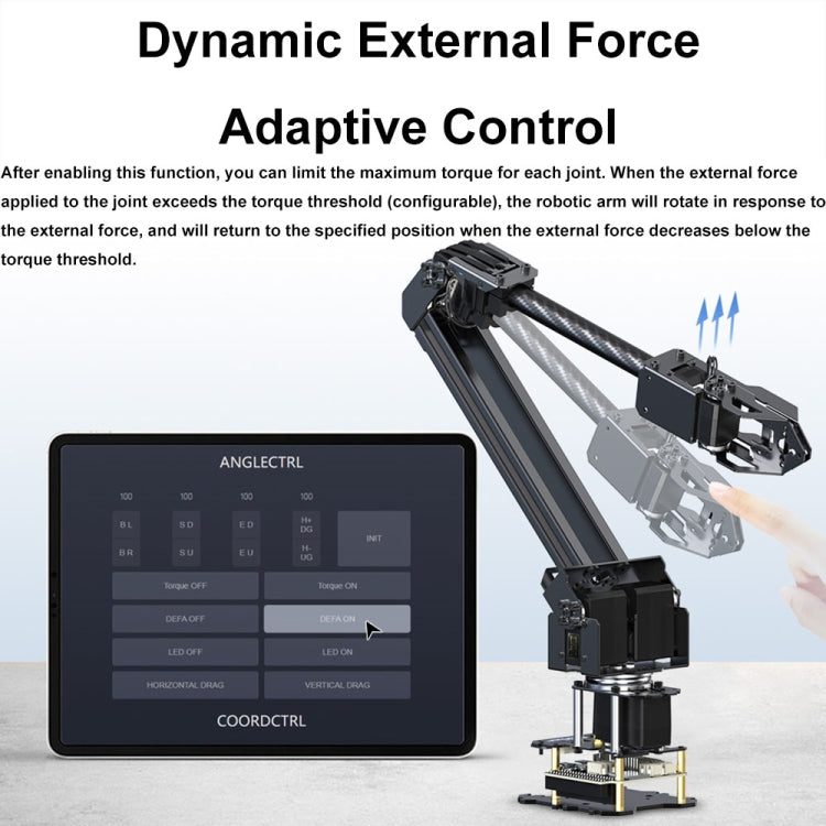 Waveshare 25118 RoArm-M2-S Desktop Robotic Arm Kit, Based On ESP32, 4-DOF, US Plug, UK Plug, EU Plug