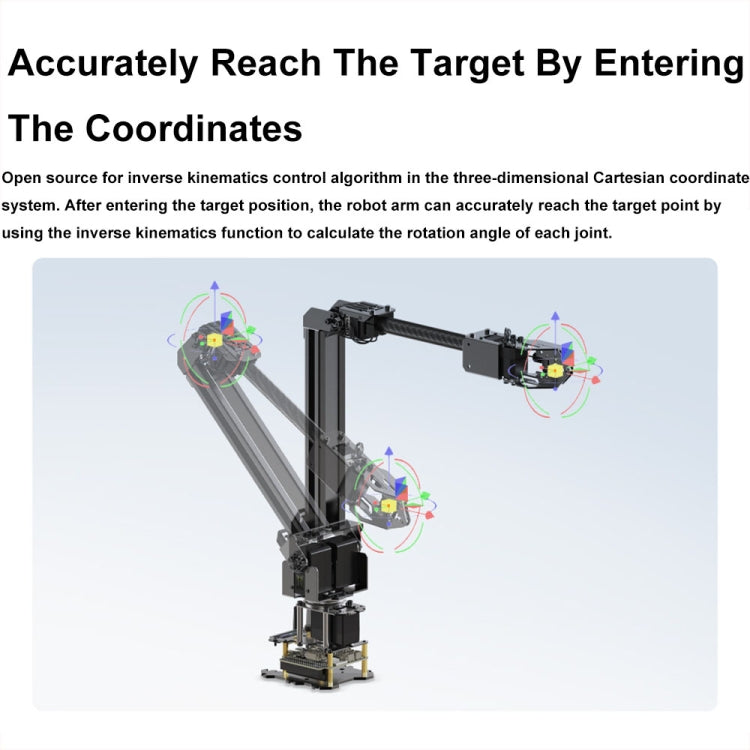 Waveshare 25118 RoArm-M2-S Desktop Robotic Arm Kit, Based On ESP32, 4-DOF, US Plug, UK Plug, EU Plug