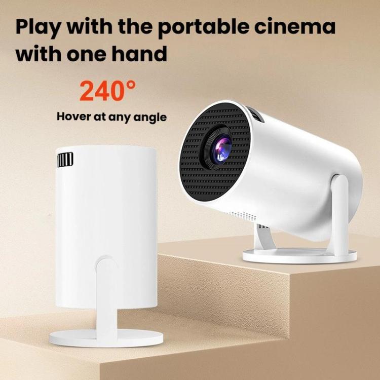 HY200 Home 1080P Projector Mini HD Smart WiFi Projector, US Plug, EU Plug, UK Plug, AU Plug