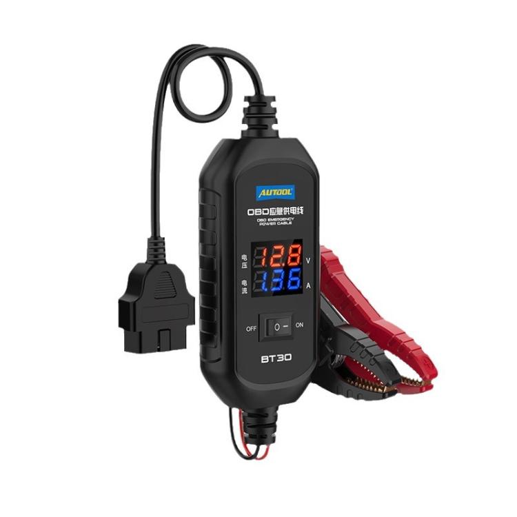 AUTOOL OBD Battery Cable Power Failure Replacement Battery Emergency Power Supply Cable