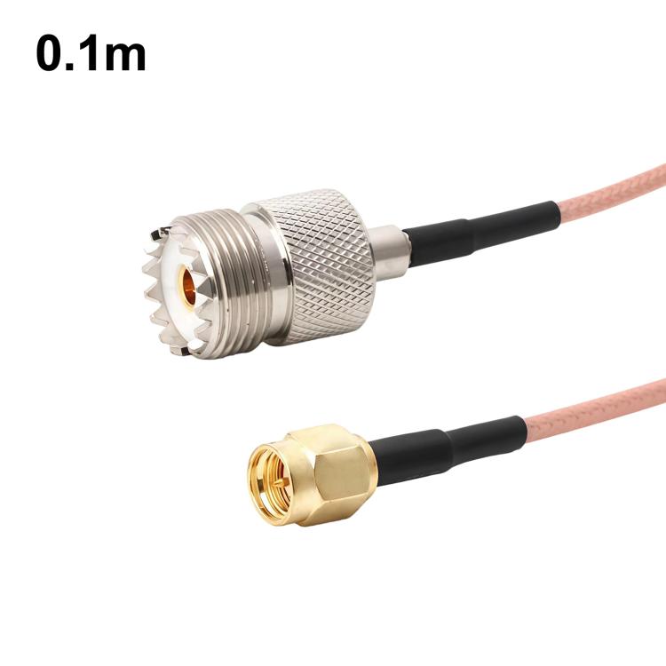SMA Male To UHF Female S0239 Coaxial Cable RG316 RF Extension Cable, 0.1m, 0.15m, 0.3m, 1m, 2m, 3m, 5m