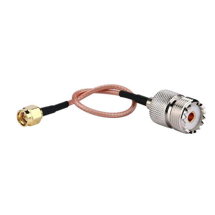 SMA Male To UHF Female S0239 Coaxial Cable RG316 RF Extension Cable, 0.1m, 0.15m, 0.3m, 1m, 2m, 3m, 5m