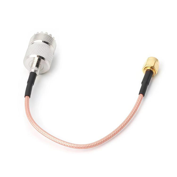 SMA Male To UHF Female S0239 Coaxial Cable RG316 RF Extension Cable, 0.1m, 0.15m, 0.3m, 1m, 2m, 3m, 5m