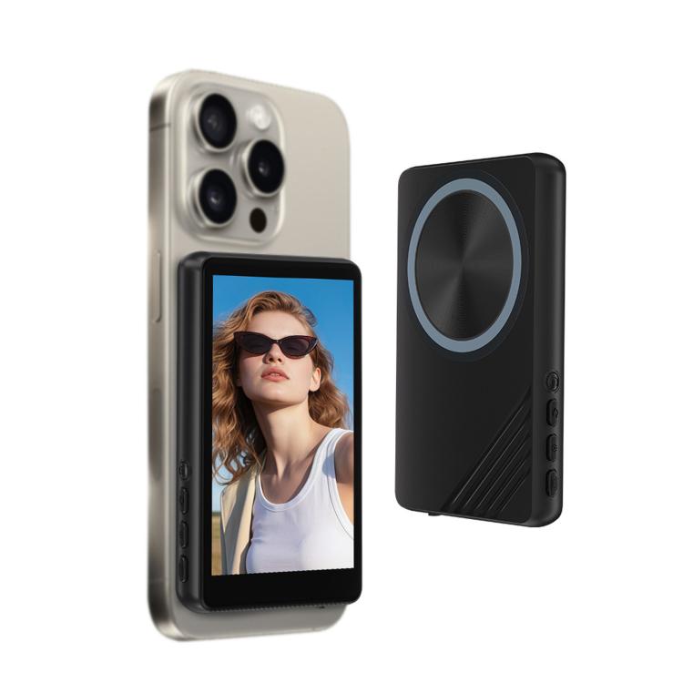 Magnetic Phone Screen Mirror Wireless Rear Camera Selfie Display
