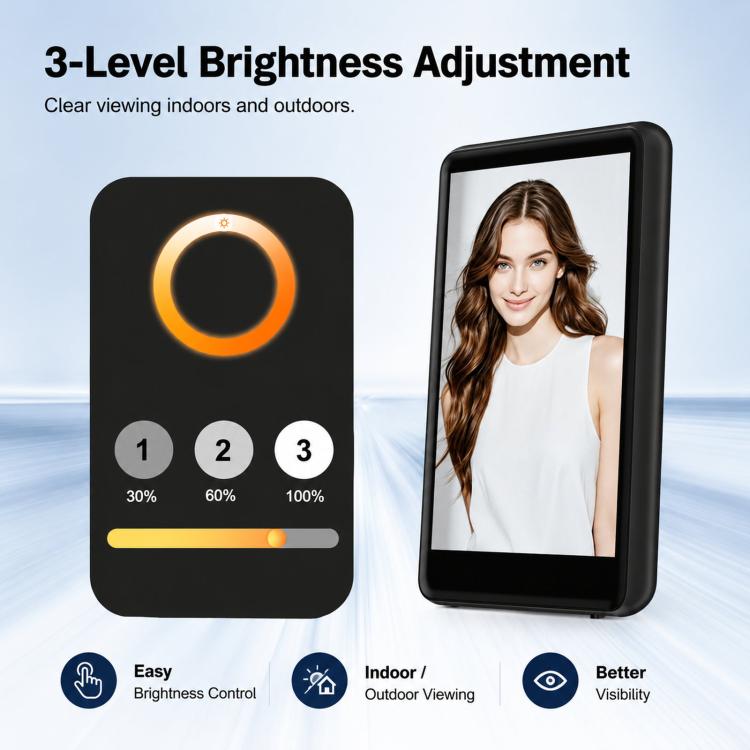 Magnetic Phone Screen Mirror Wireless Rear Camera Selfie Display