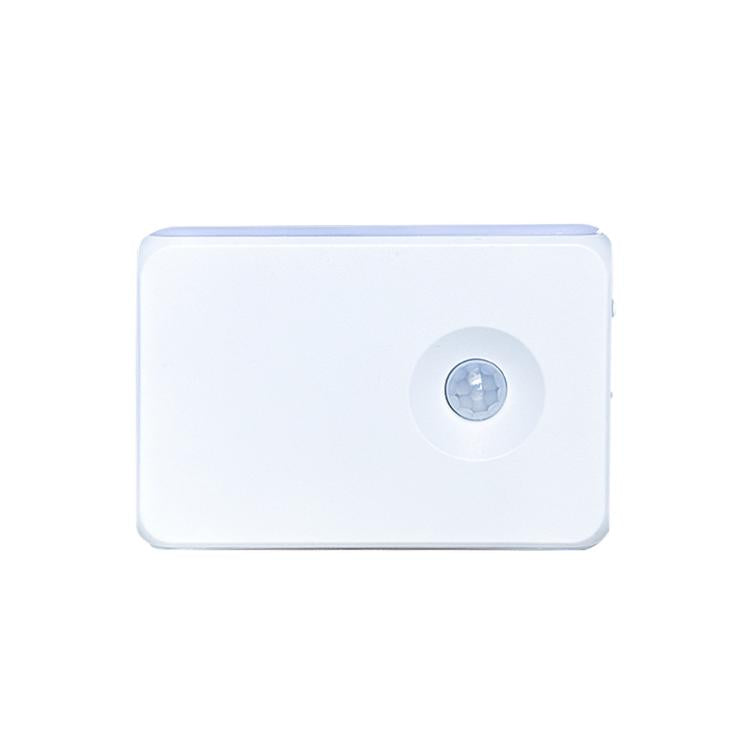 Backlit Magnetic Motion Sensor Night Light LED Wall Sconce Rechargeable Hallway Lamp, Warm Light, RGB Light