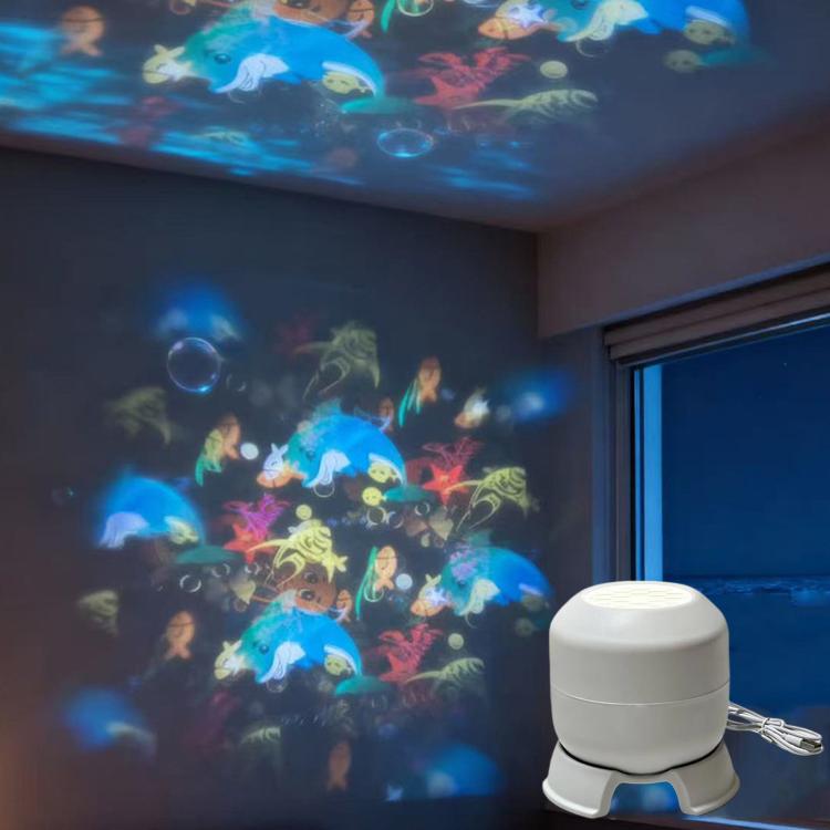 LED Projector Light 16 Patterns Rotating Stage Lamp With Adjustable Base, Rechargeable+Touch Switch Ocean Series, Plug-in Ocean Series, Rechargeable+Touch Switch Snowflake Series, Plug-in Snowflake Series, Rechargeable+Touch Switch Christmas Series    ...