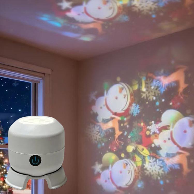 LED Projector Light 16 Patterns Rotating Stage Lamp With Adjustable Base, Rechargeable+Touch Switch Ocean Series, Plug-in Ocean Series, Rechargeable+Touch Switch Snowflake Series, Plug-in Snowflake Series, Rechargeable+Touch Switch Christmas Series    ...