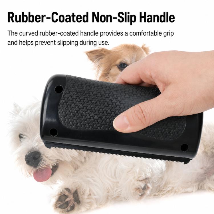 HistoTree  Animal Deshedding Comb & Sweat Scraper Metal Shedding Blade for Horses, Dogs, Cats
